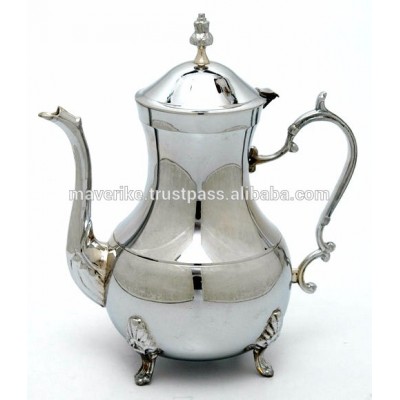 Chrome teapot