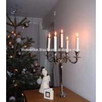 Christmas candle holder candelabra