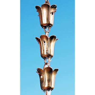 Copper Rain Chain Manufacturer From India, Bulk Rain Chain Supplier From India