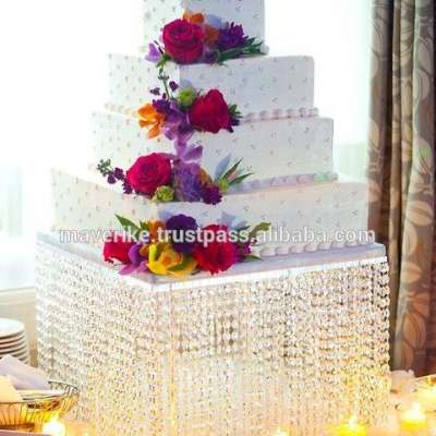 Crystal cake stand for wedding