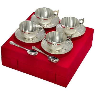 Silver plated tea Cups