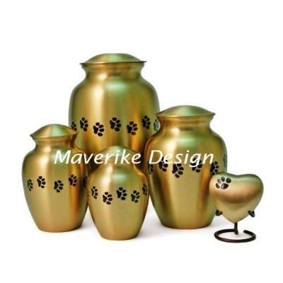 Pet cremation urns